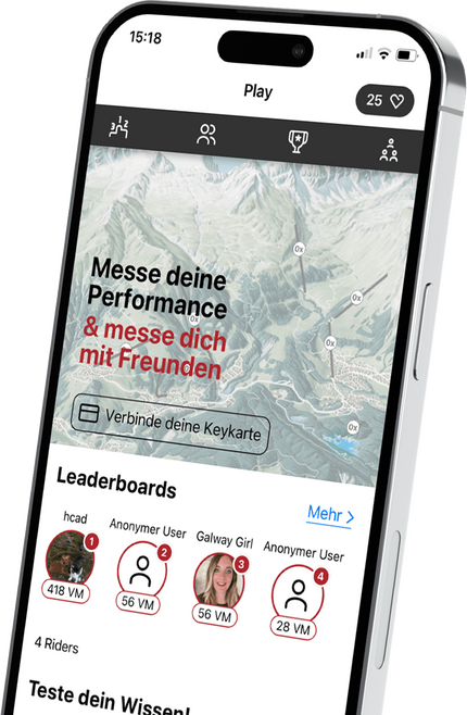 Inside Laax app